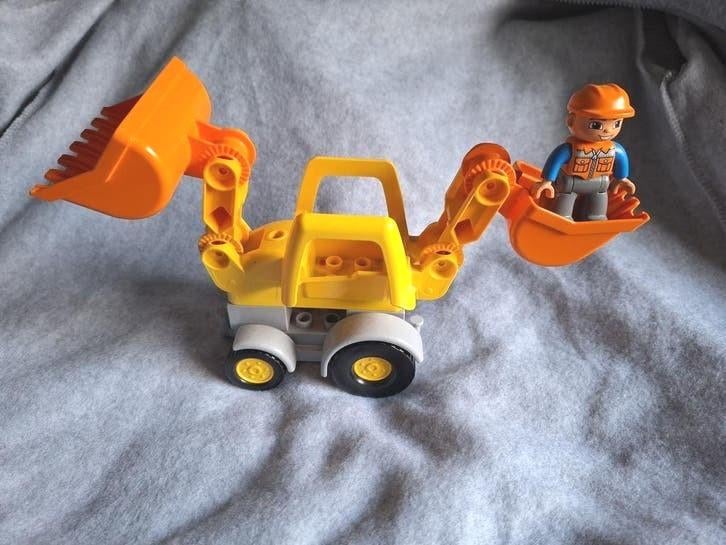 👑🧡 Graaf machine + poppetje 🧡👑, Ophalen of Verzenden, Duplo