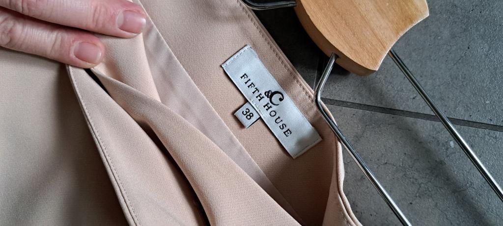 Fifth House setje - Rokje maat 38 blazer 36, Beige, Zo goed als nieuw, Fifth House, Boven de knie