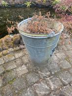 Zinken emmers, Ophalen, Gebruikt, Zink