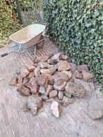 Zwerfkeien stenen rotsblokken breuksteen stortsteen, Ophalen, Gebruikt, Basalt, Kei
