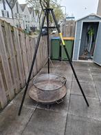 Vuurschaal met dutch oven, Ophalen, Gebruikt