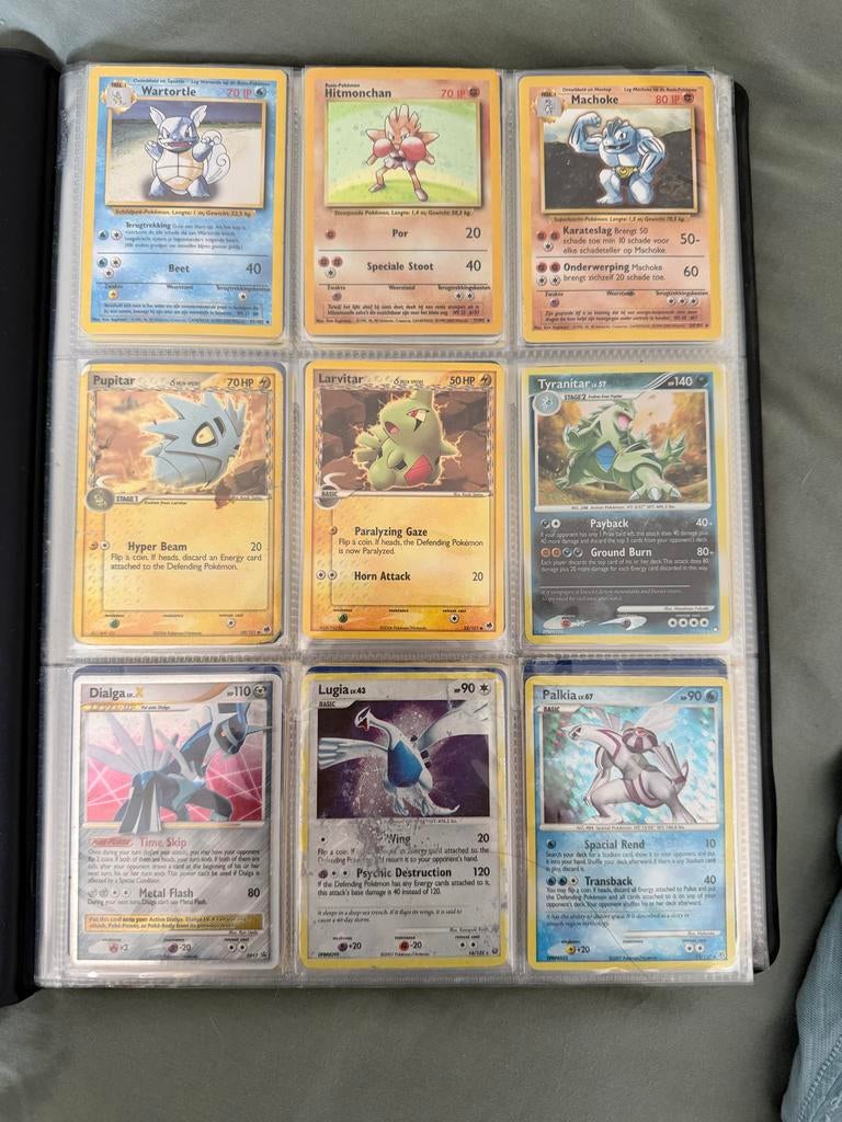 Pokémon kaarten collectie 1995-2007 Te Koop!, Ophalen of Verzenden, Zo goed als nieuw, Meerdere kaarten