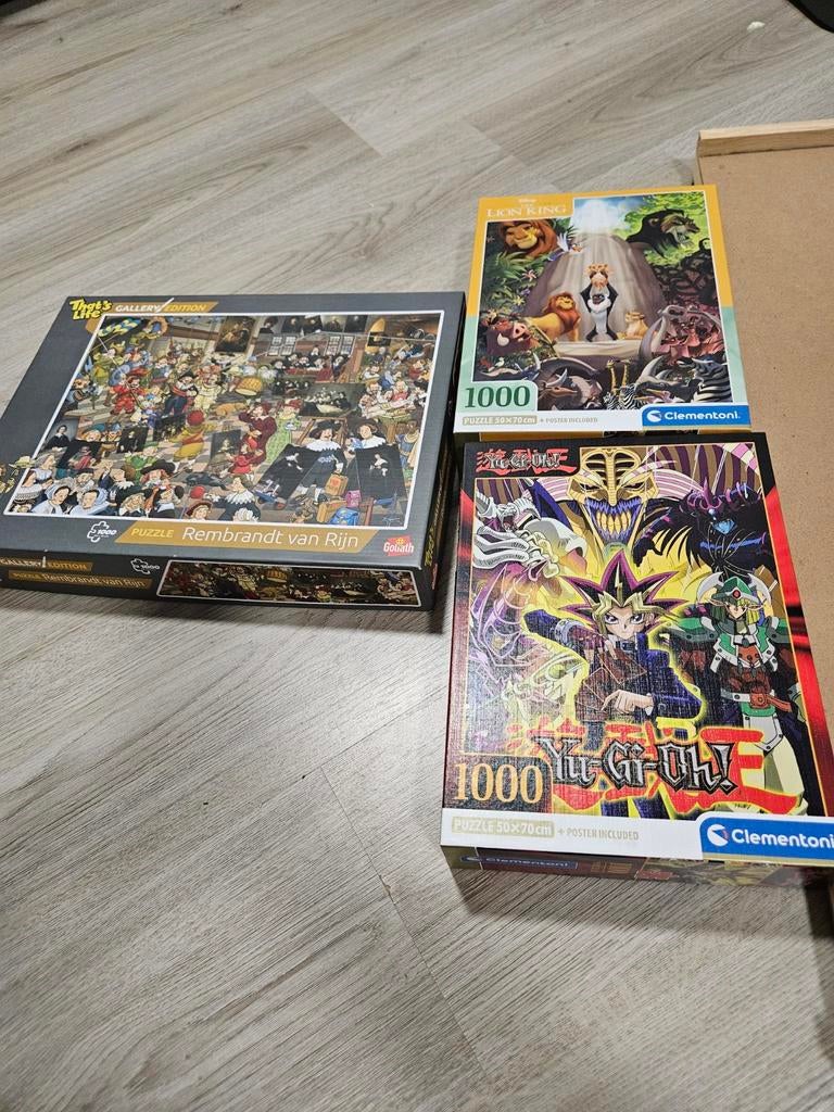 puzzels en puzzel tafel, Ophalen, Minder dan 500 stukjes, Gebruikt