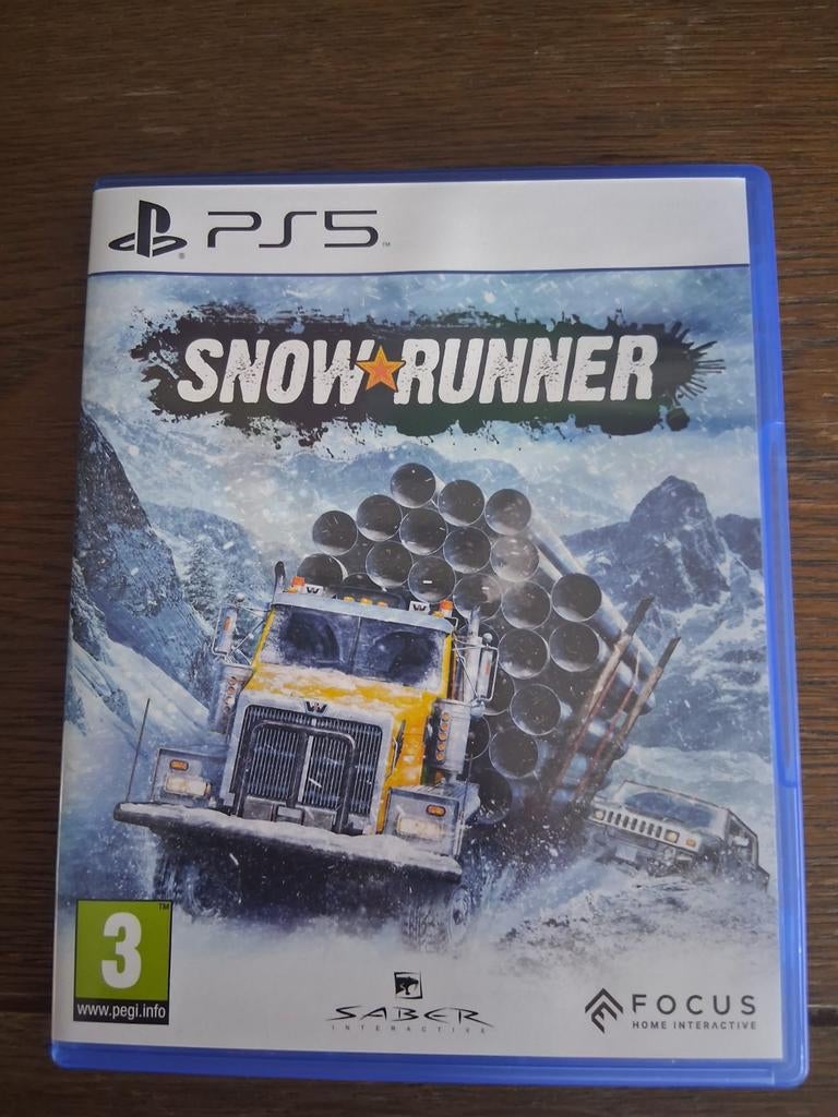 SnowRunner PS5 - Zo goed als nieuw, Spelcomputers en Games, Games | Sony PlayStation 5, Ophalen of Verzenden, Zo goed als nieuw