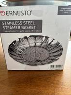 Roestvrijstalen Stoommandje - Ernesto, Ophalen of Verzenden, Nieuw