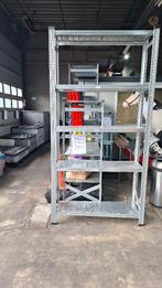 legbordstelling , Metalsistem, 250 cm H , 40 cm D, Ophalen, Gebruikt, Industriepark 2a 9351PA Leek, H.O.Albert Ale Slotema