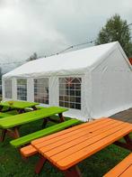 Partytent 5x8m -, Ex BTW, Partytent, Zo goed als nieuw, 4 tot 6 meter, 5 tot 8 meter