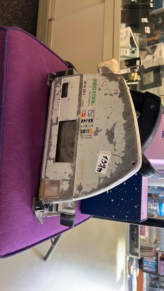 Festool AT 65 EB/1, Doe-het-zelf en Verbouw, Gereedschap | Zaagmachines, Zo goed als nieuw, Cirkelzaag, 1200 watt of meer, 30 tot 70 mm