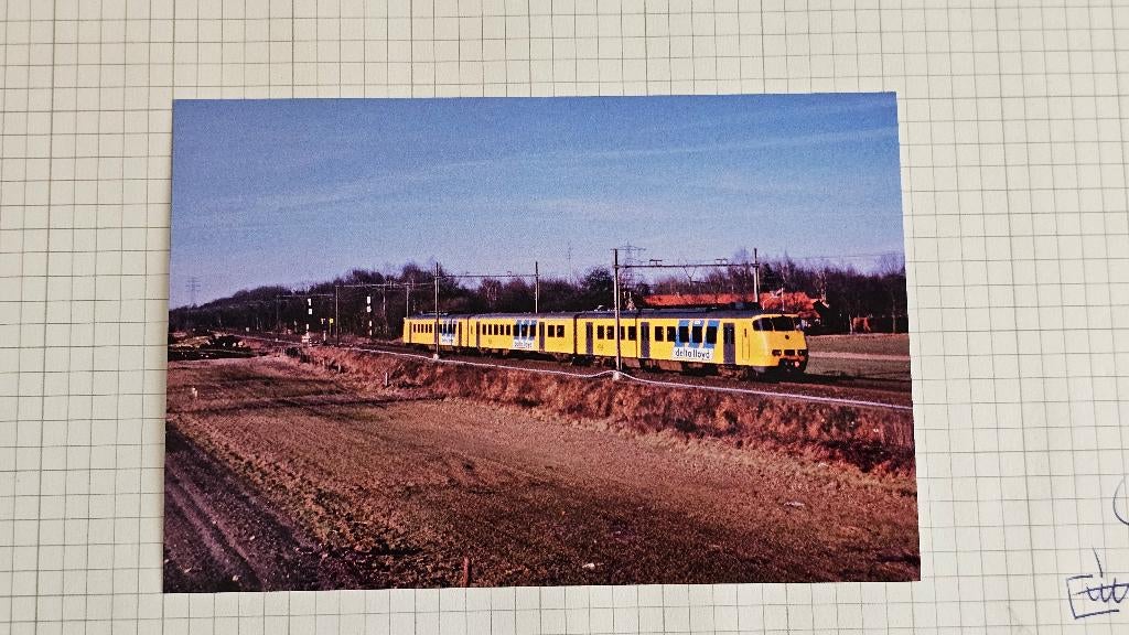 Foto TREIN NS Nederlandse Spoorwegen SGM Sprinter Plan Y, Verzenden, Gebruikt, Trein, Overige typen