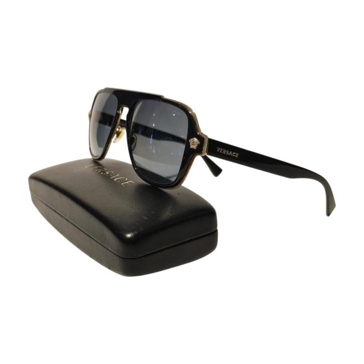 Versace 2199 Heren Zonnebril 1002/81 145, Sieraden, Tassen en Uiterlijk, Zonnebrillen en Brillen | Heren, Gebruikt