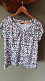 Norah zgan tuniek kleurrijk stretch mt 46, Overige kleuren, Maat 46/48 (XL) of groter, Ophalen of Verzenden, Zo goed als nieuw