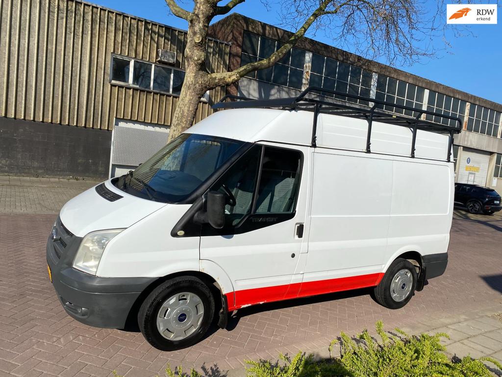 Ford Transit 280S 2.2 TDCI SHD * Airco * 2011 * Euro5 * Airb, Auto's, Voorwielaandrijving, Euro 5, Gebruikt, Zwart