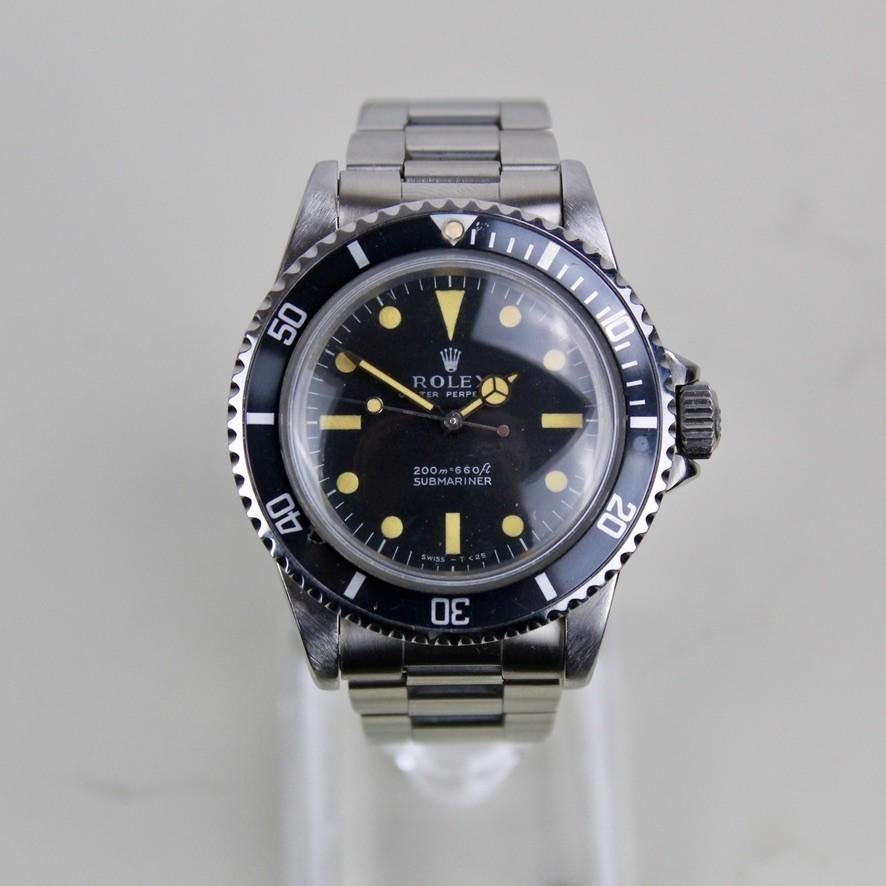 Rolex Submariner - 5513 - Meters First, Sieraden, Tassen en Uiterlijk, Gebruikt, Rolex, Polshorloge, Ophalen of Verzenden