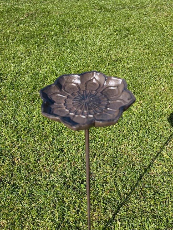 VOEDERSCHAAL / zonnebloem/ TUINPRIKKER / WATER, Tuin en Terras, Tuinstekers, Nieuw, Ophalen of Verzenden