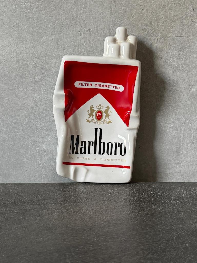 Marlboro asbak, Ophalen of Verzenden, Zo goed als nieuw, Asbak