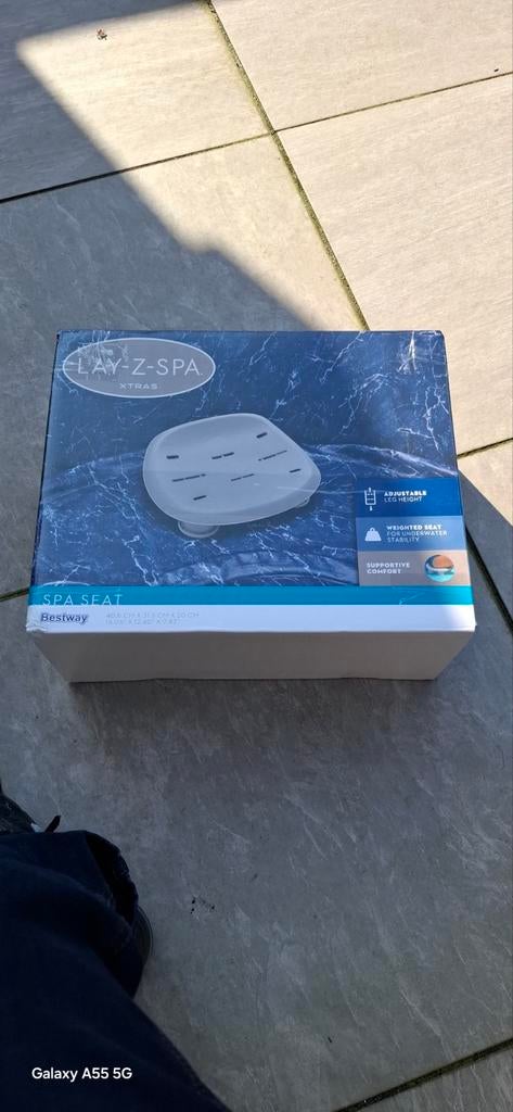 Spa seat / Bubbelbad stoelje Bestway nieuw, Opblaasbaar, Nieuw, Ophalen of Verzenden, Grondzeil