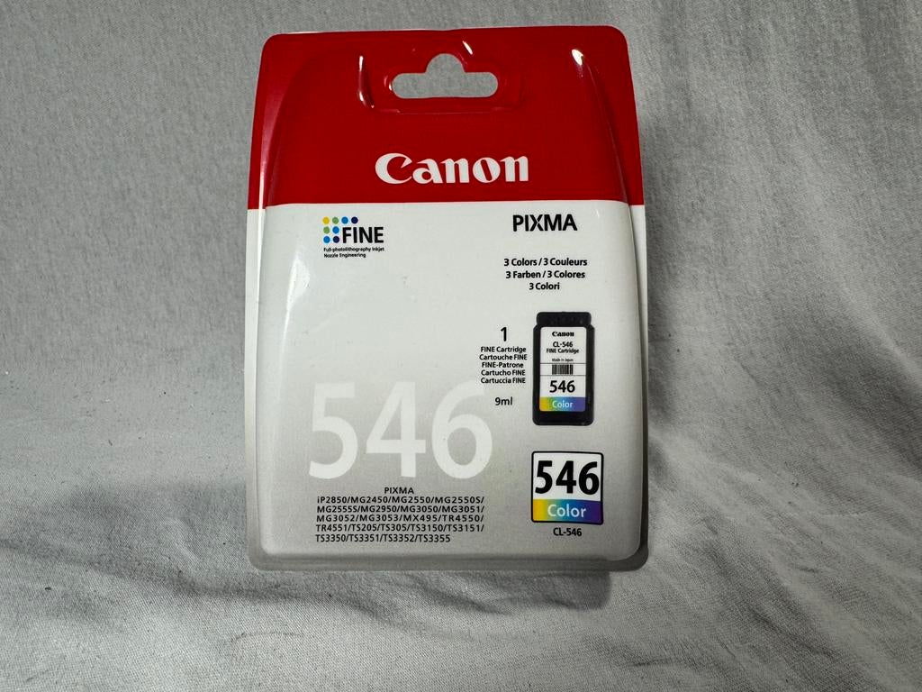 Canon cl-546 kleur inktcartridge, Computers en Software, Printerbenodigdheden, Ophalen of Verzenden, Nieuw, Cartridge