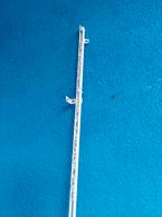 Witte gordijnrails met runners, Huis en Inrichting, Minder dan 50 cm, Gebruikt, 200 cm of meer, Wit