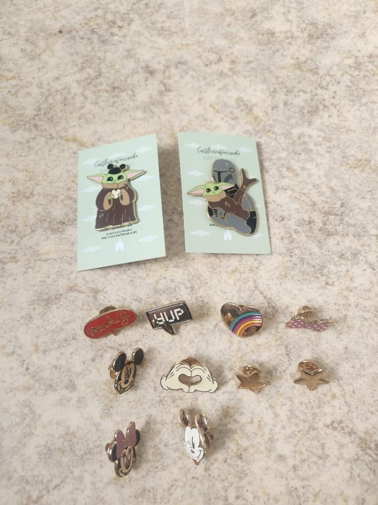 Disney fantasy pins, Verzamelen, Ophalen of Verzenden, Overige figuren, Zo goed als nieuw, Overige typen
