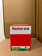 Fischer PowerFast 8,0x80 TK TX TG blvz 50 360x tellerkop, 50 tot 100 mm, Schroeven, Zilverstraat 1 8211 AN Lelystad Nederland