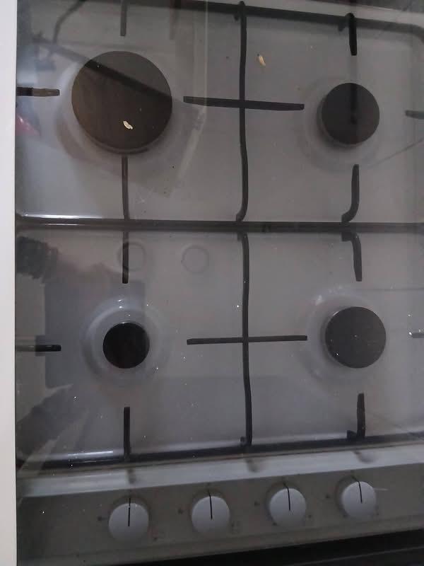 Gasstel 4 pits, Ophalen, Gebruikt, 4 kookzones, Gas