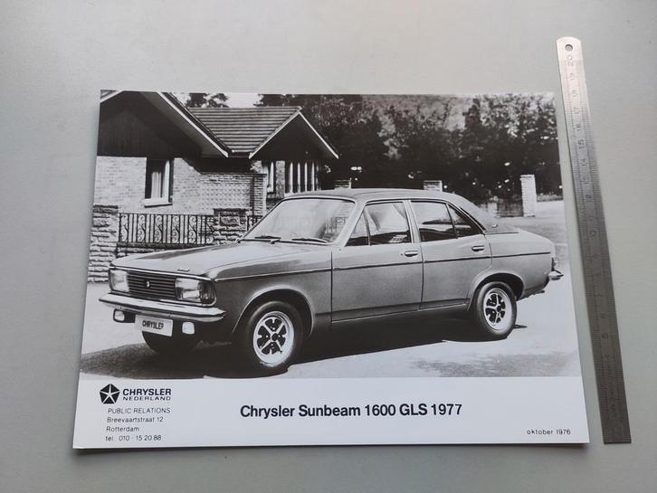 Chrysler Sunbeam 1600 GLS 1977 (127), Auto diversen, Handleidingen en Instructieboekjes, Ophalen of Verzenden