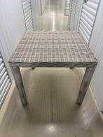 Fonteyn tuintafel 90 x 90 x 80 nieuw in doos, Tuin en Terras, Tuintafels, Ophalen, Nieuw, Vierkant, Kunststof