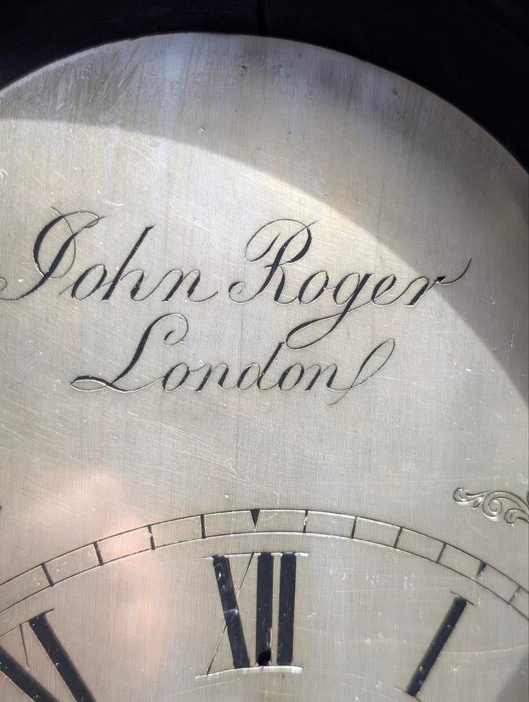 Antieke Engelse tafel klok Londen €350 snek uurwerk, Ophalen