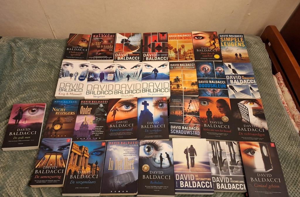 David Baldacci 29 boeken, Boeken, Ophalen of Verzenden