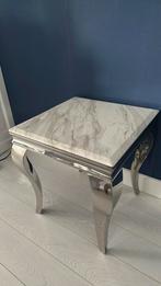 Modern barok bijzet tafeltje, 50 tot 100 cm, Vierkant, Zo goed als nieuw, 75 cm of meer