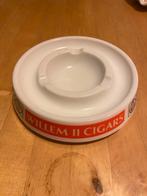 Willem II 2 sigaren vintage reclame asbak, Ophalen of Verzenden, Zo goed als nieuw, Asbak