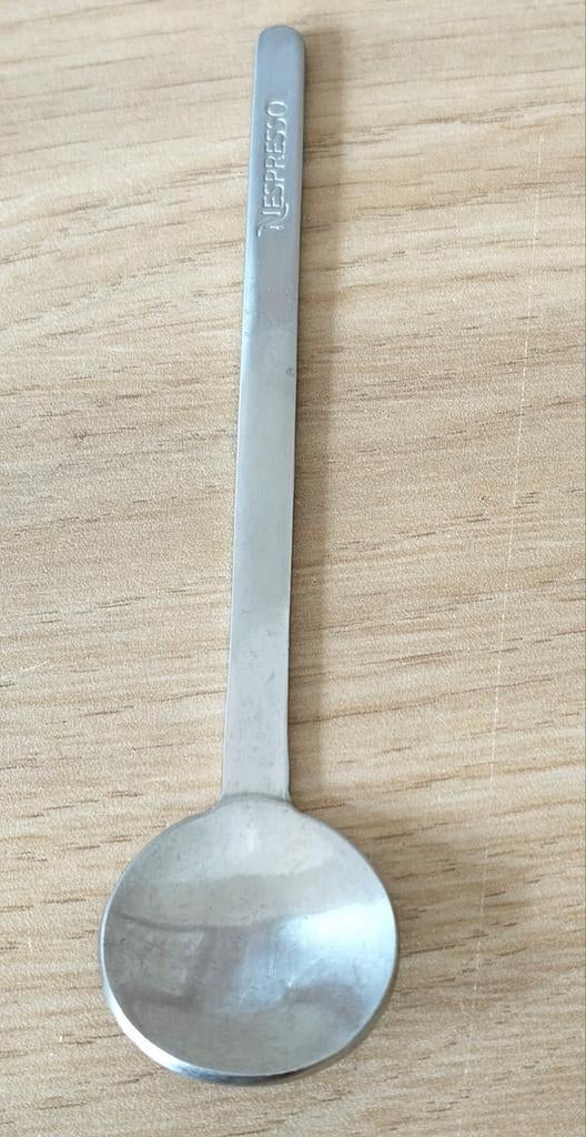 1 NESPRESSO LEPELTJE, Verzenden, Zo goed als nieuw, Rvs of Chroom, Vaatwasserbestendig
