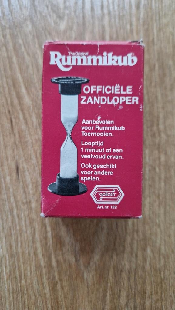Rummikub originele zandloper, Ophalen of Verzenden, Gebruikt