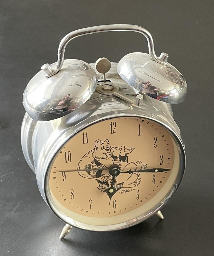 Olivier B Bommel wekker voor Hema, Witgoed en Apparatuur, Wekkers, Ophalen of Verzenden, Zo goed als nieuw, Analoog