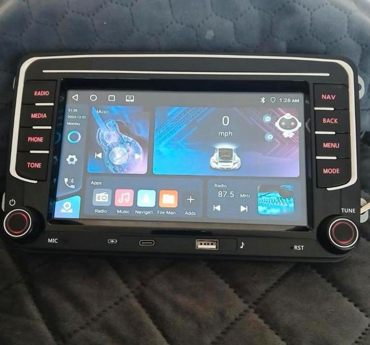 Vw autoradio, Auto diversen, Autoradio's, Zo goed als nieuw, Ophalen of Verzenden