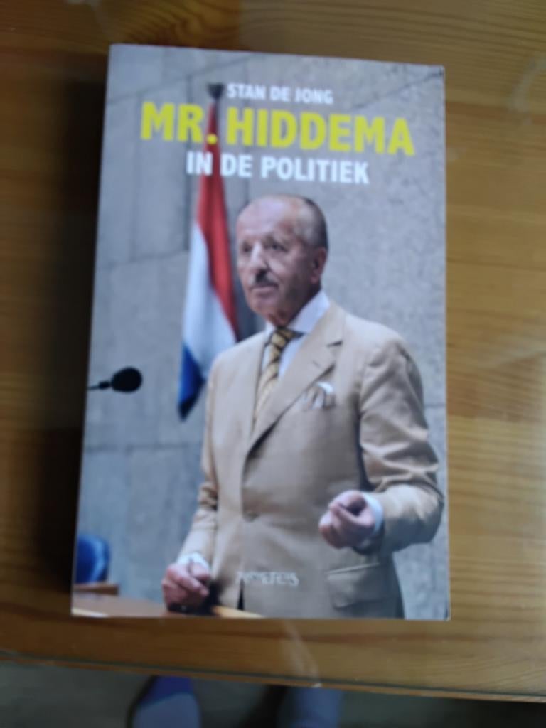 Stan de Jong - Mr. Hiddema in de politiek, Boeken, Stan de Jong, Ophalen of Verzenden, Zo goed als nieuw, Nederland