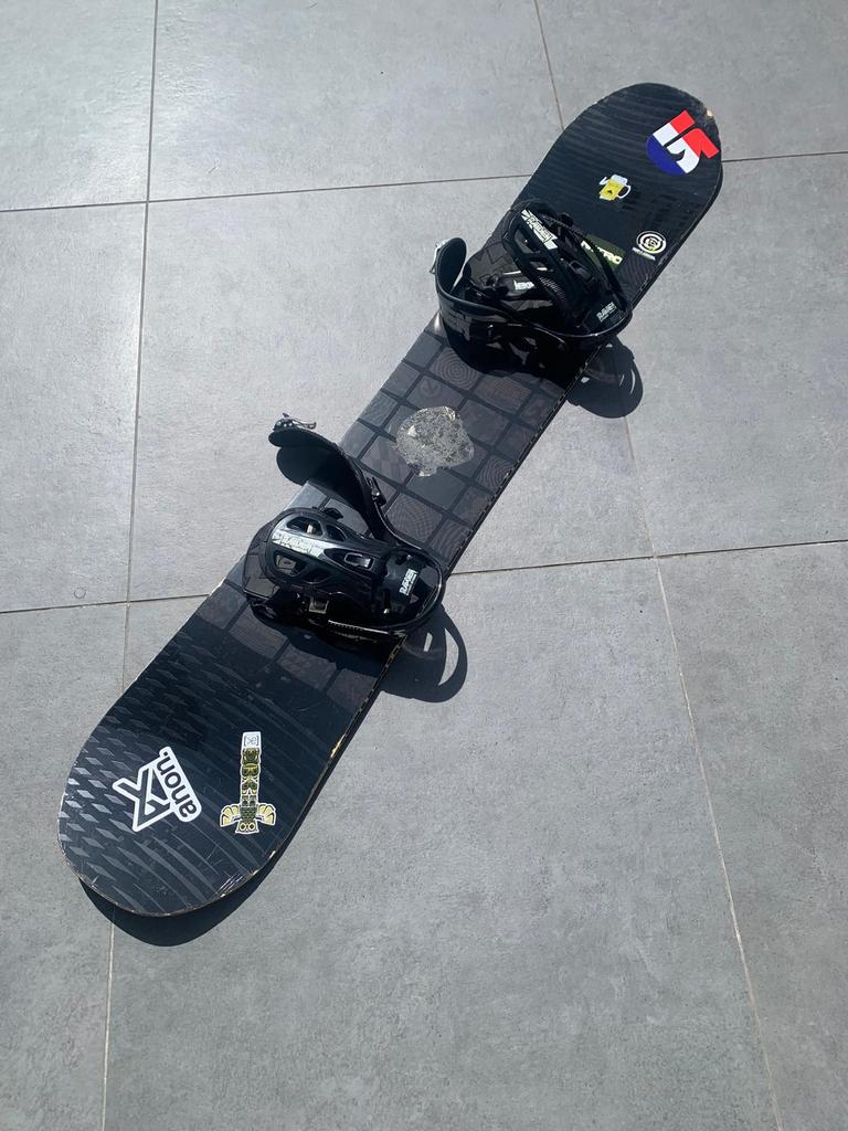 Snowboard te koop 157cm, Ophalen, Gebruikt, Board