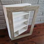 Houten Vitrine Kastje 36x26x7 cm - Perfect voor kleine items, Minder dan 50 cm, Glas, Ophalen of Verzenden, Minder dan 25 cm