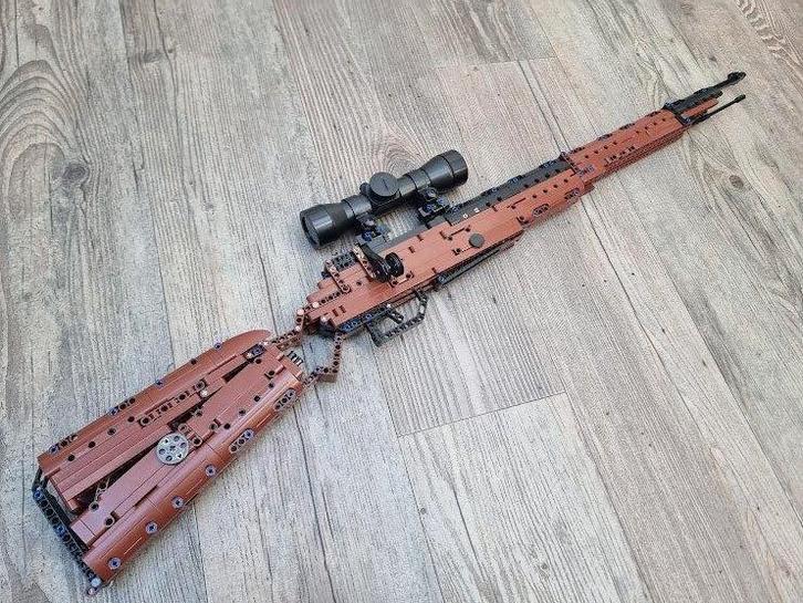 k98 MOC bouwstenen Duits wo2, Verzamelen, Militaria | Algemeen, Landmacht, Duitsland, Verzenden