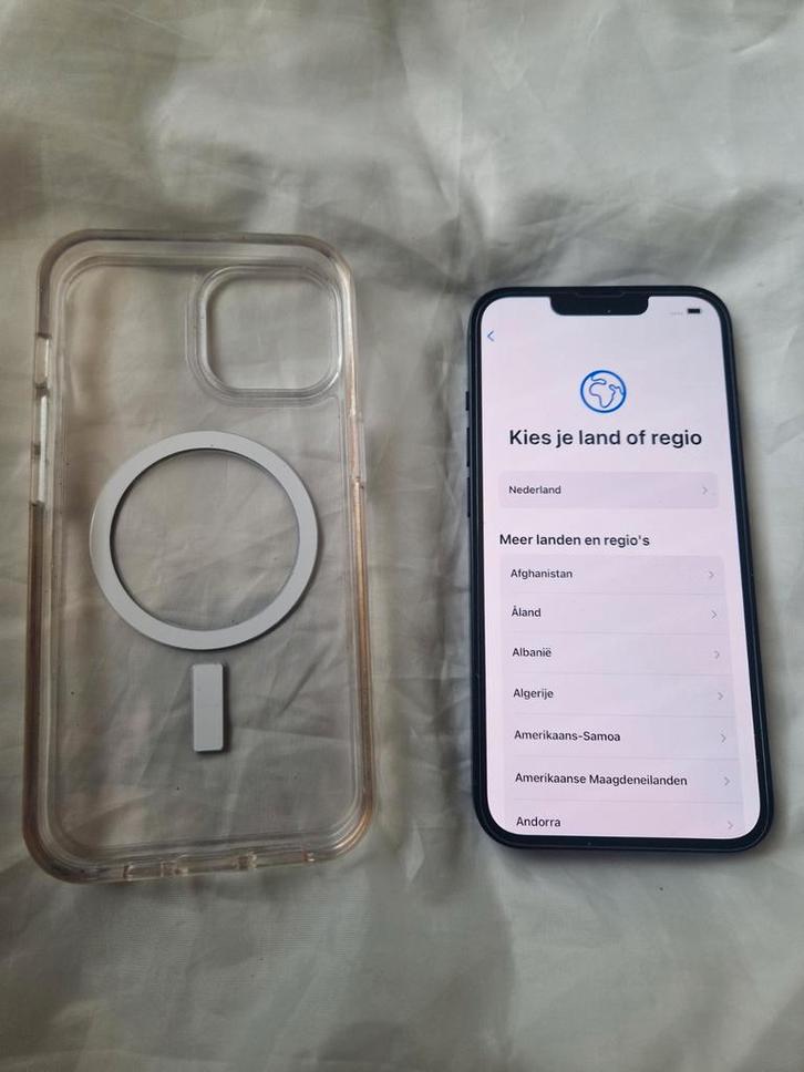 Nette iPhone 13 256GB met screenprotector en Otterbox, Telecommunicatie, Mobiele telefoons | Apple iPhone, Zo goed als nieuw, 256 GB