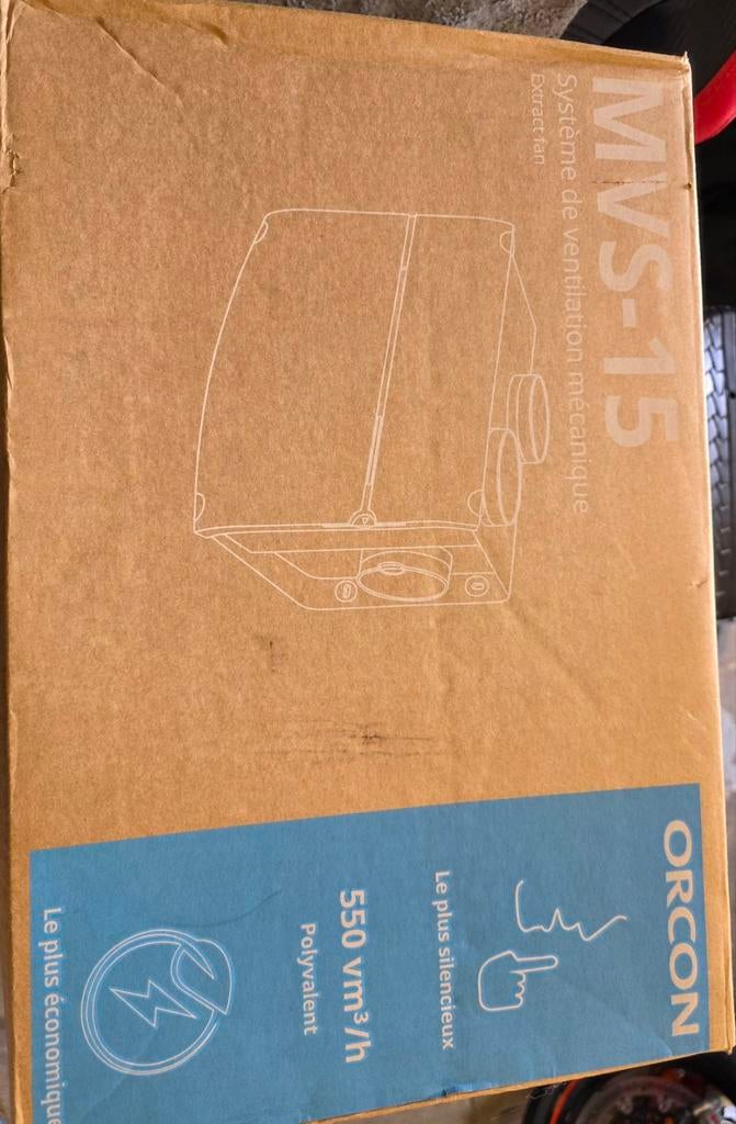 Orcon MVS-15RH CO2B nieuw in doos, Doe-het-zelf en Verbouw, Ventilatie en Afzuiging, Ophalen of Verzenden, Nieuw, Ventilator en Afzuiger