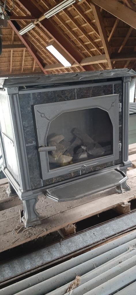 Altech Faber hearthstone Gemini gaskachel Speksteen, Huis en Inrichting, Kachels, Ophalen, Gas, Gaskachel