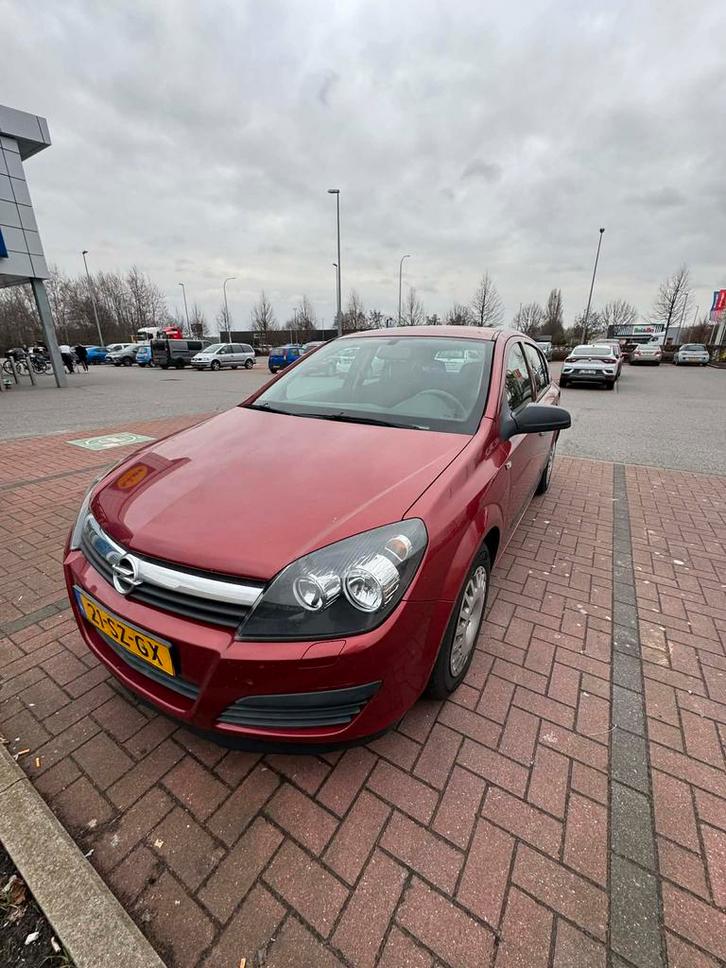 Opel Astra 1.6 16V 5D 77KW 2006 Rood, Auto's, Opel, Particulier, Astra, ABS, Alarm, Centrale vergrendeling, Climate control, Cruise Control