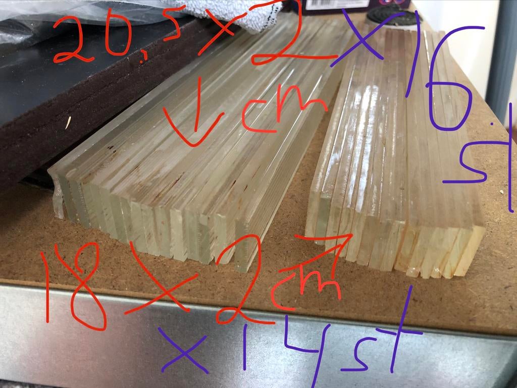 Glazen voor gaskachel - 20.5cm & 18cm, Ophalen of Verzenden, Gebruikt, Gas, Gaskachel