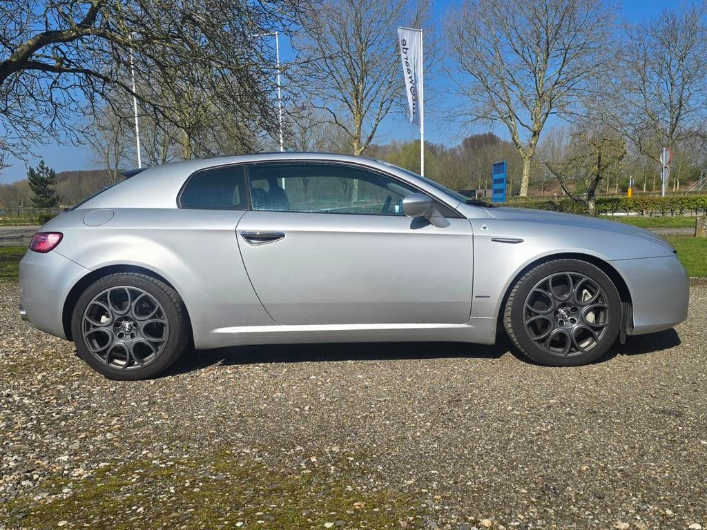 Alfa Romeo Brera 3.2 JTS V6 2006 Grijs, Auto's, Alfa Romeo, Zwart, 4 stoelen, Handgeschakeld, Vierwielaandrijving