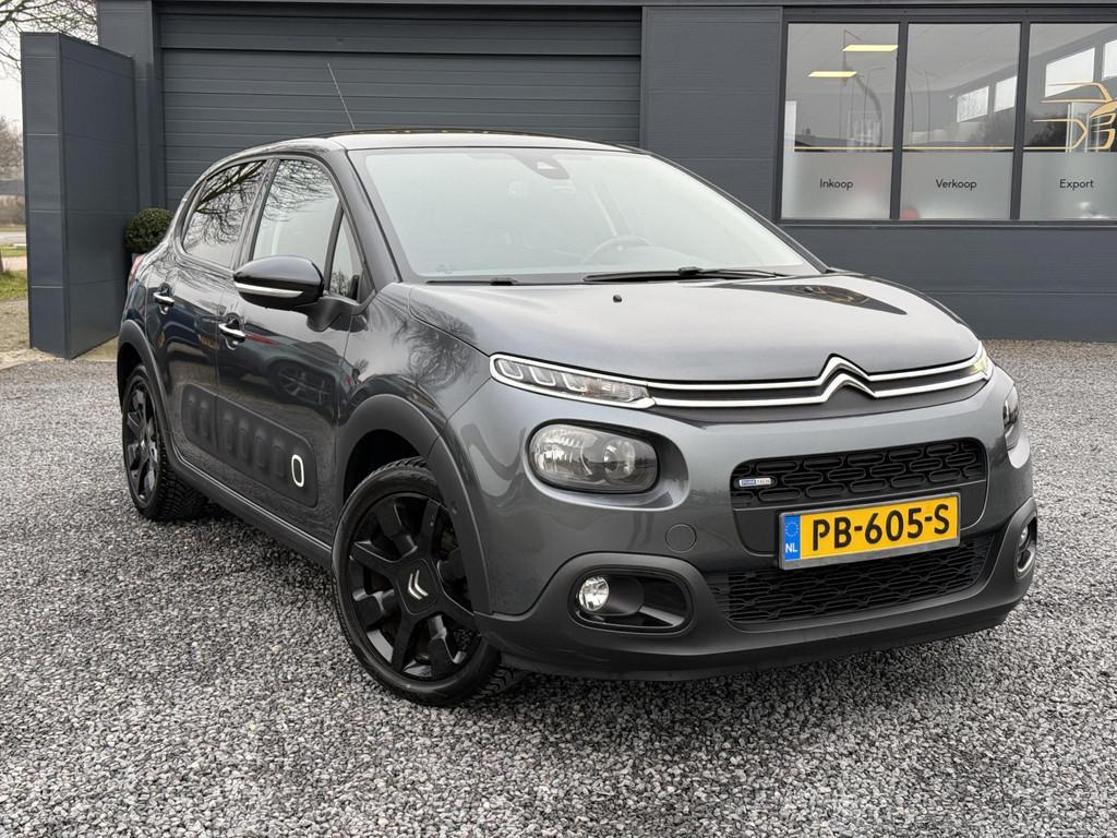 Citroen C3 1.2 PureTech S&S Shine Pano,Navi,Stoelverw,Afn.Tr, Auto's, Voorwielaandrijving, 1025 kg, Euro 6, 1199 cc