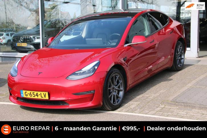 Tesla Model 3 Long Range AWD 75 kWh SOH 91,1%, Auto's, Tesla, Bedrijf, Te koop, Model 3, 4x4, ABS, Airbags, Airconditioning, Bluetooth