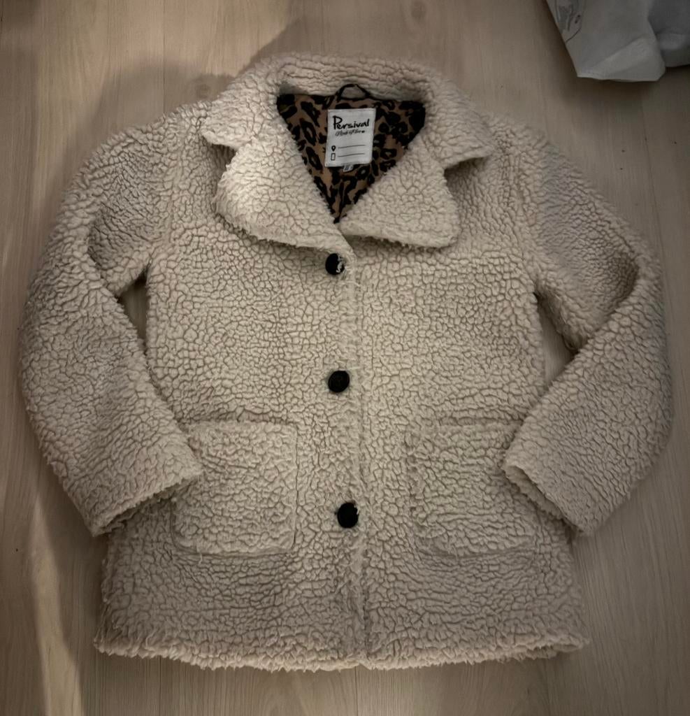 Persival teddy jas maat 152/158, Ophalen of Verzenden, Zo goed als nieuw, Meisje, Jas