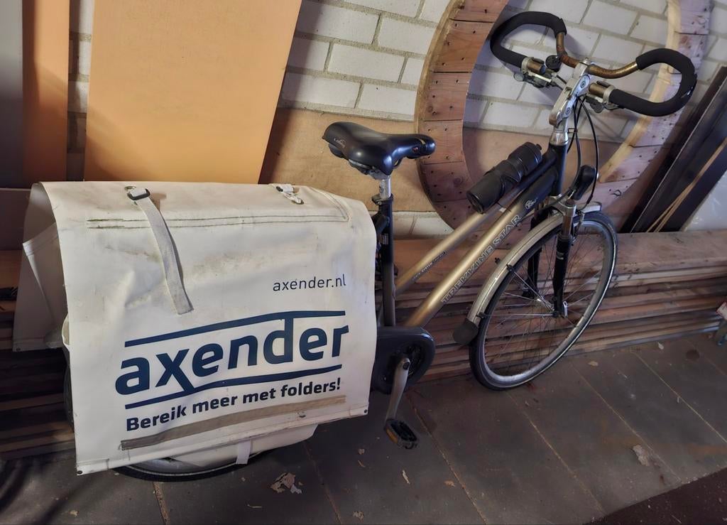 Trekking Star Damesfiets met fietstas, Fietsen en Brommers, Fietsen | Dames | Damesfietsen, 56 cm of meer, Ophalen, Gebruikt, Overige merken