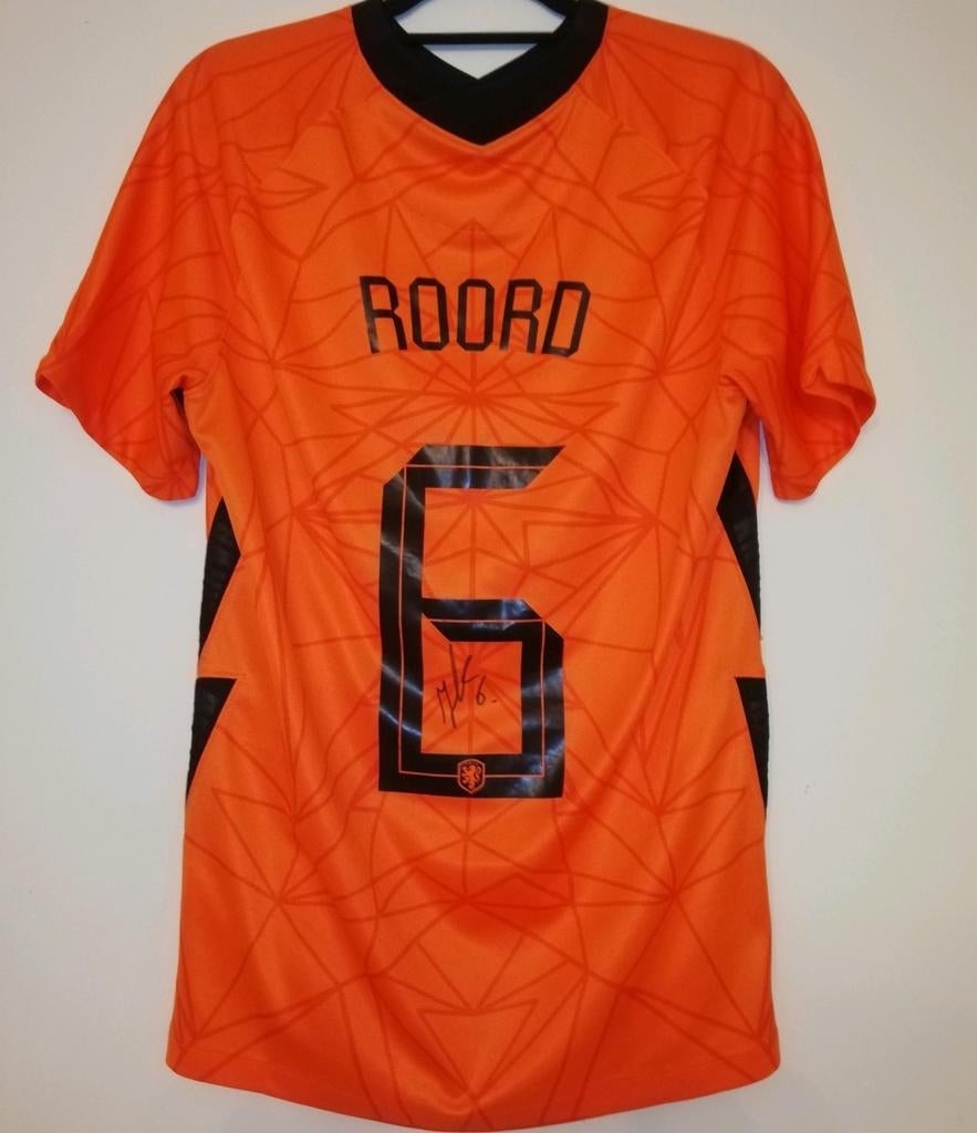 Nederlands elftal (v) shirt Jill Roord gesigneerd, Sport en Fitness, Voetbal, Zo goed als nieuw, Shirt, Verzenden